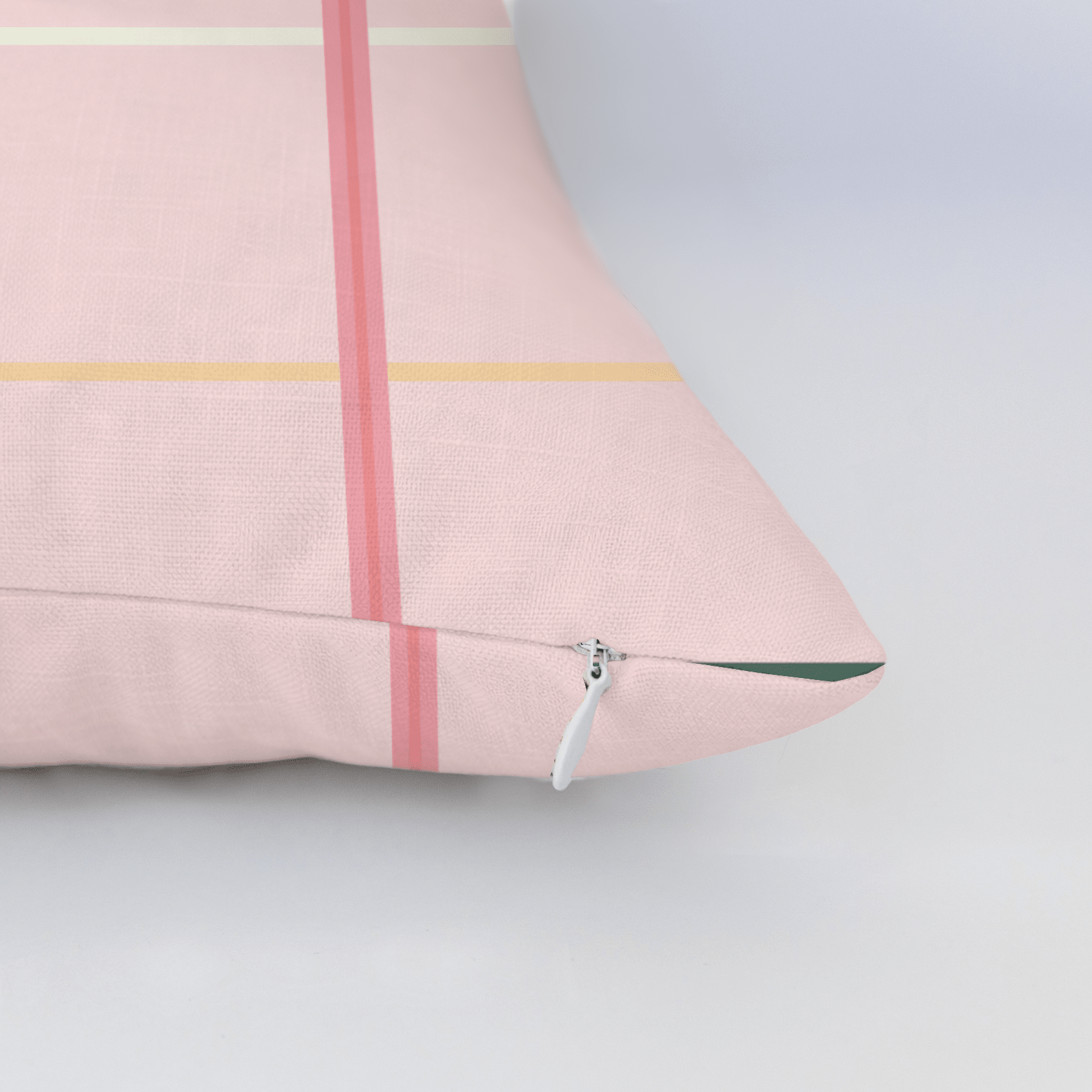 Plaid About You Throw Pillow - Lemon Park
