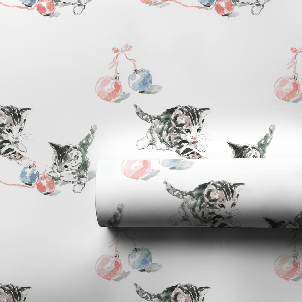 Playful Kitties - Wrapping Paper - Lemon Park