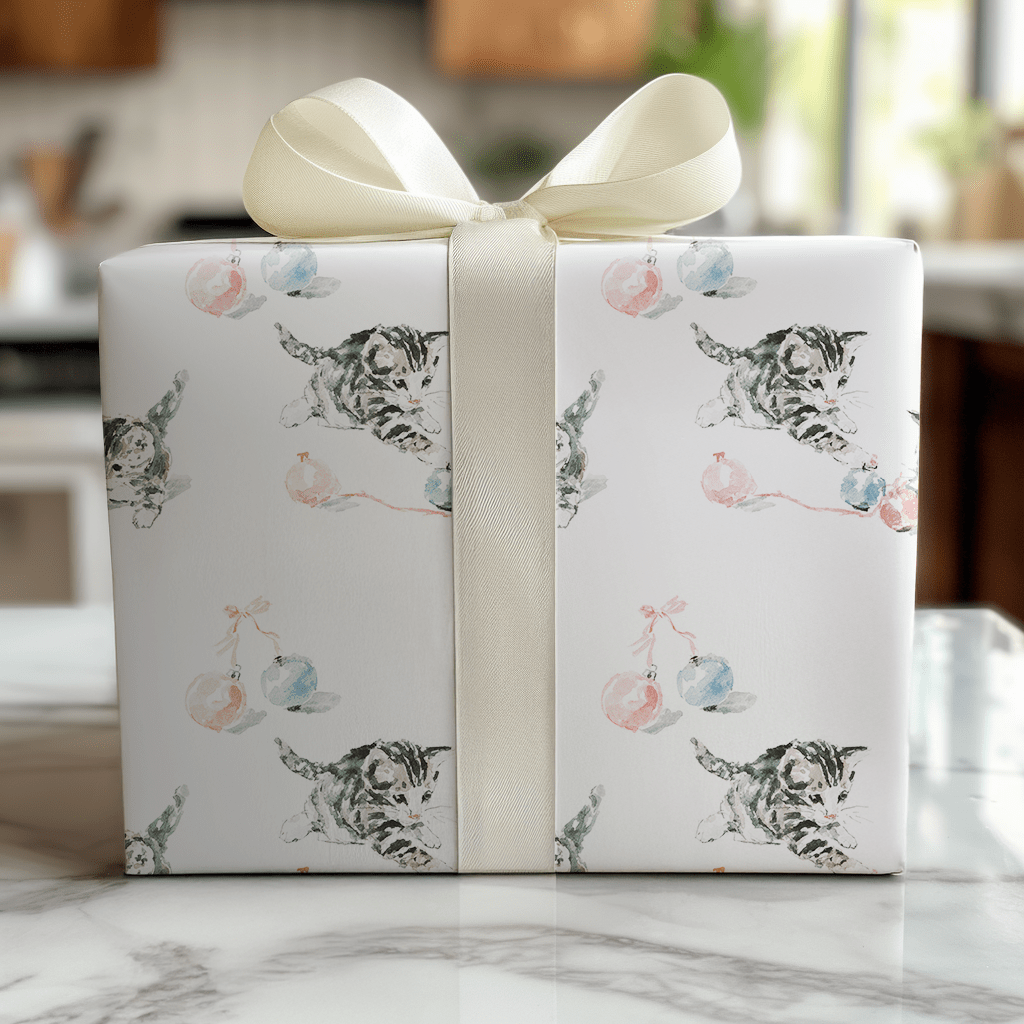 Playful Kitties - Wrapping Paper - Lemon Park