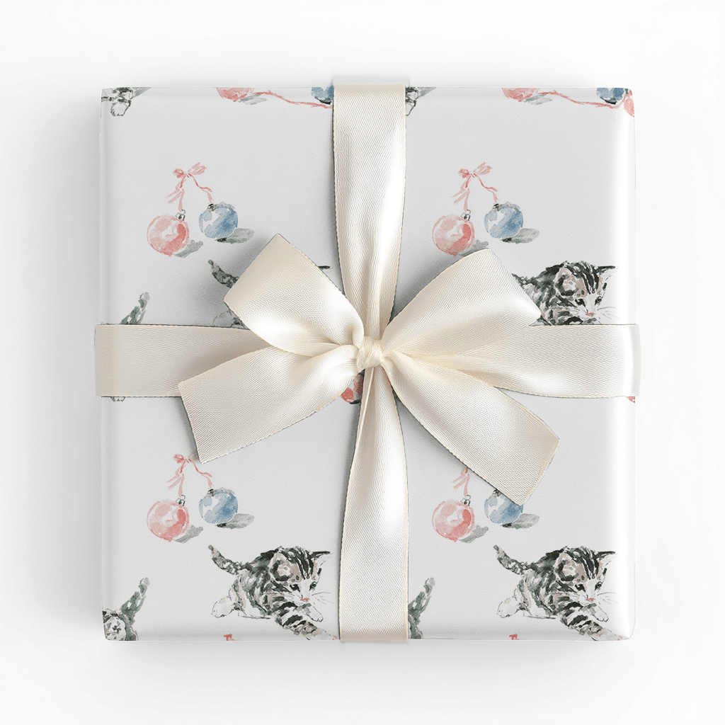Playful Kitties - Wrapping Paper - Lemon Park