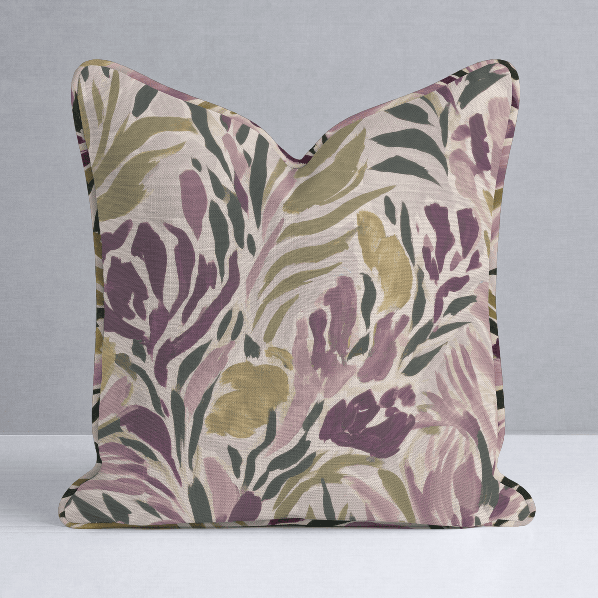 Plum Thicket Throw Pillow - Lemon Park