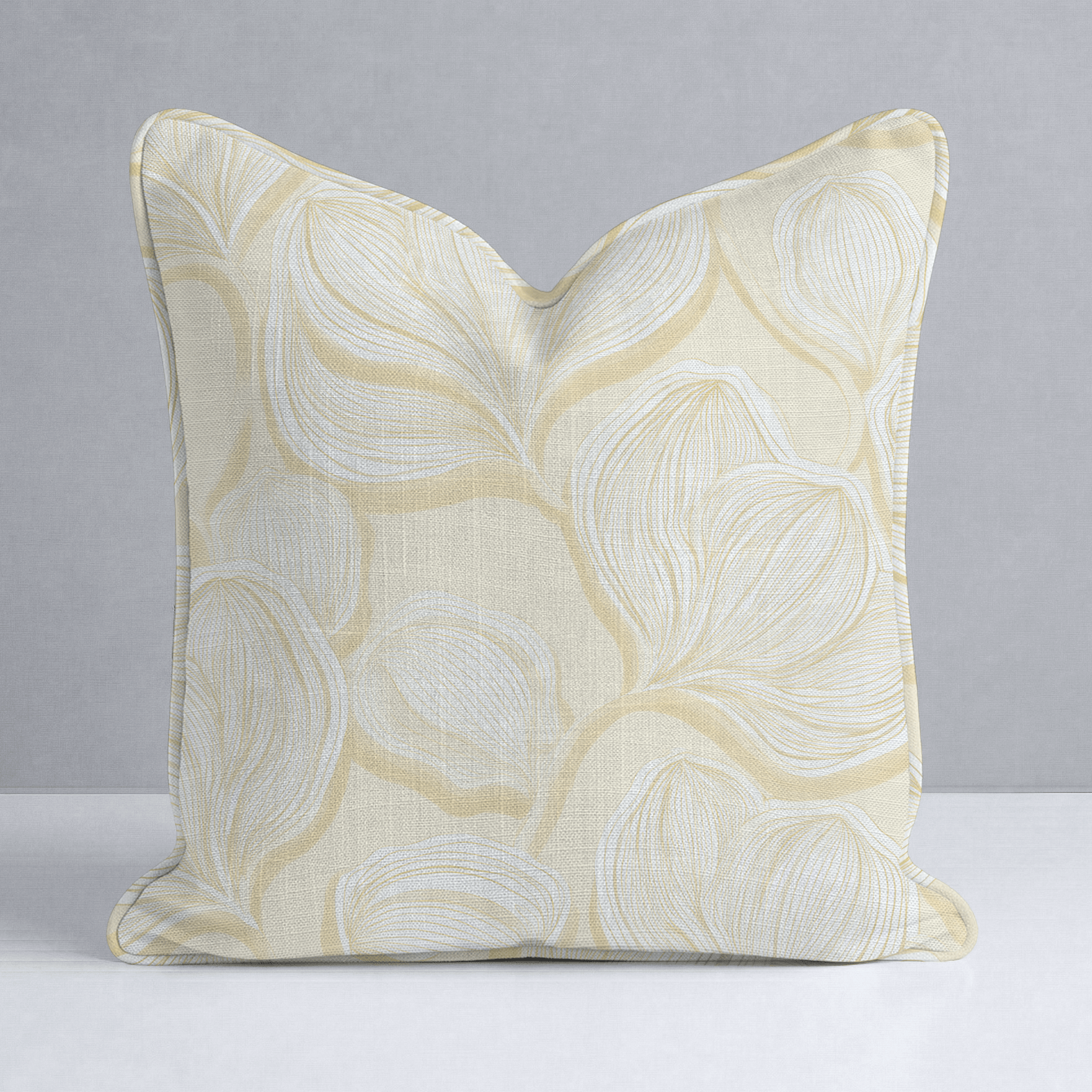 Polaroid Glow Throw Pillow - Lemon Park