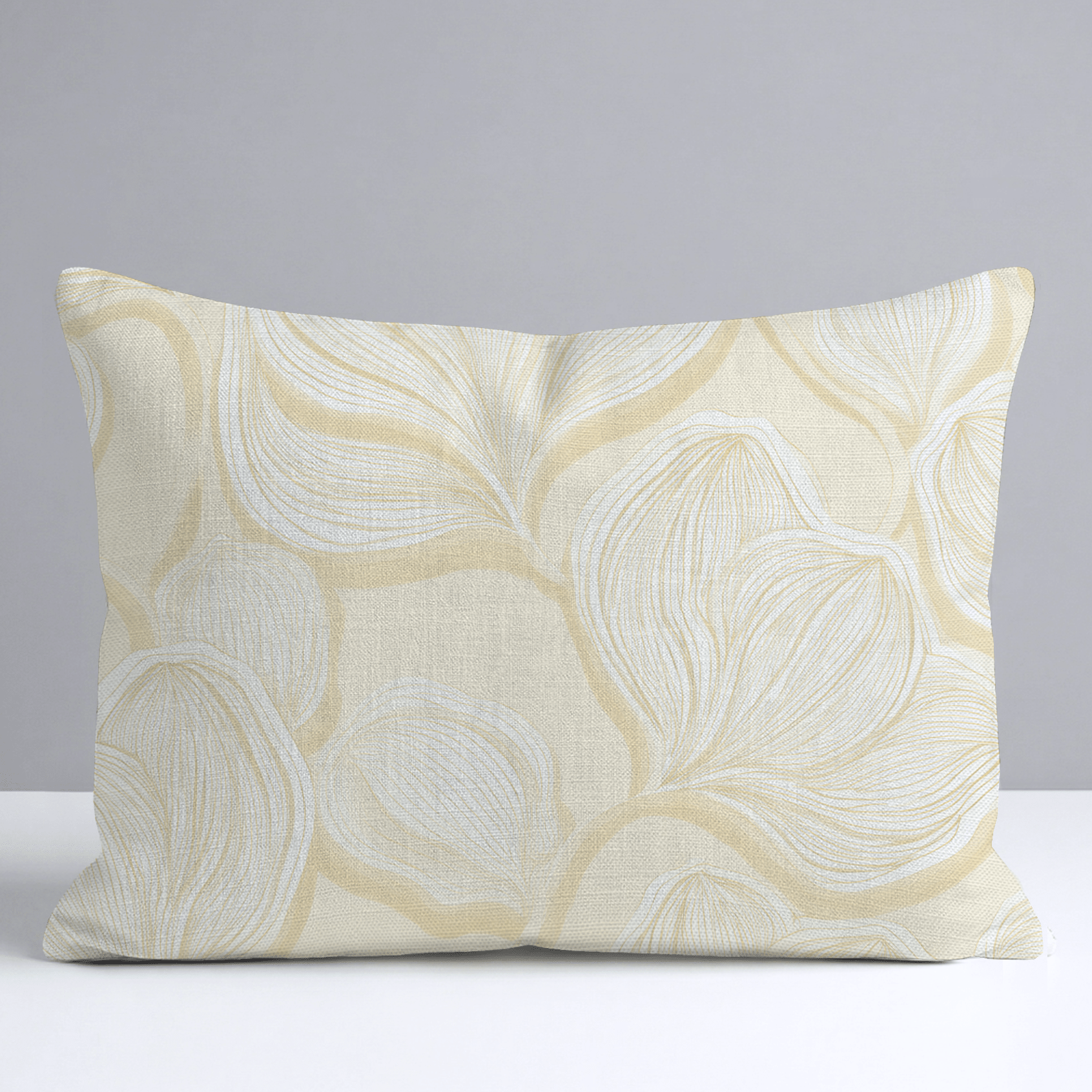 Polaroid Glow Throw Pillow - Lemon Park