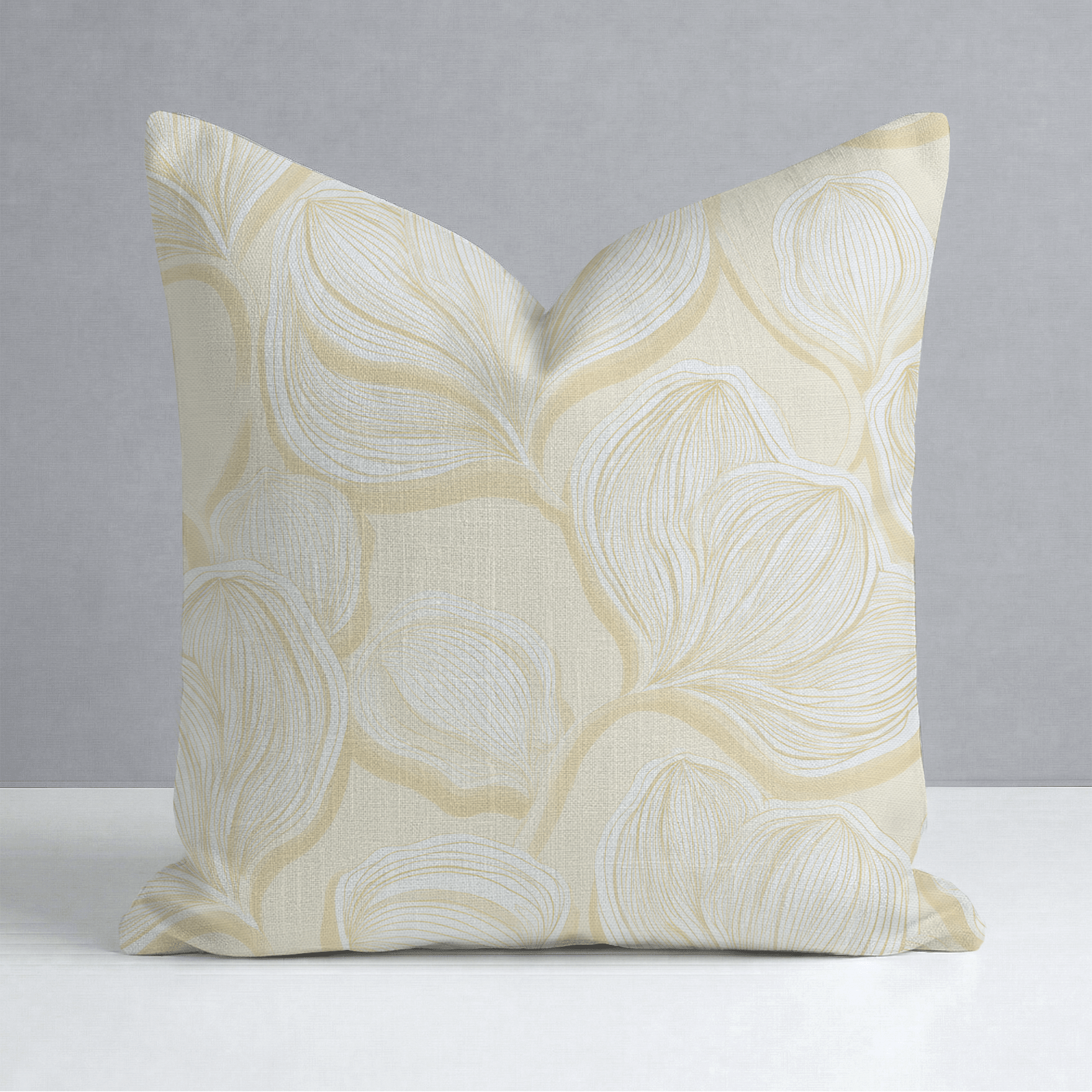 Polaroid Glow Throw Pillow - Lemon Park