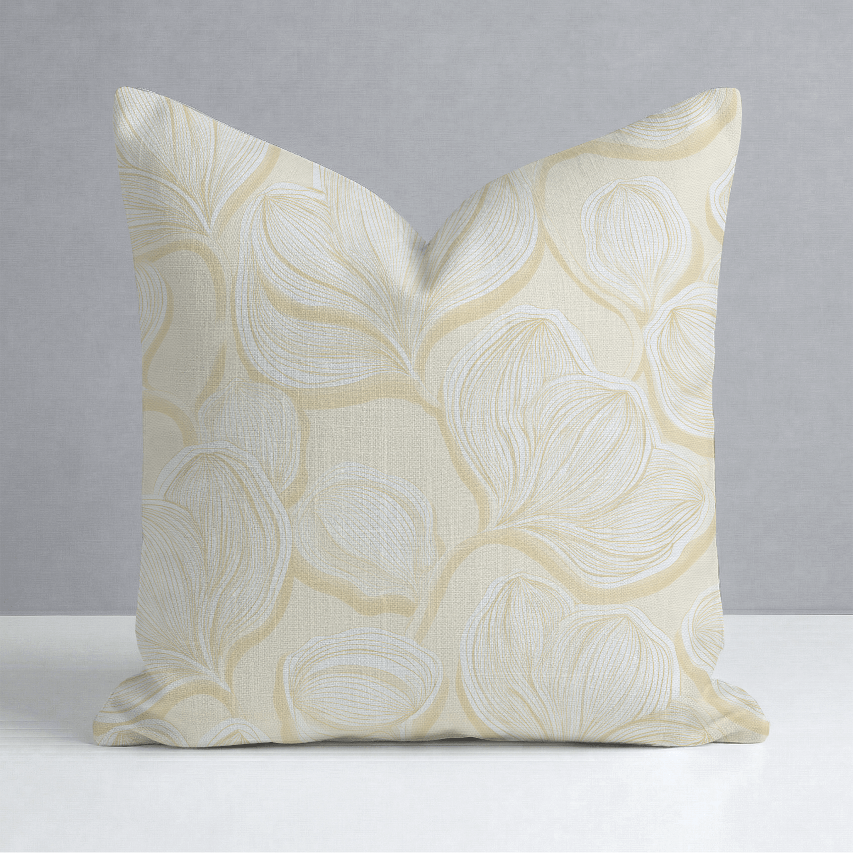 Polaroid Glow Throw Pillow - Lemon Park