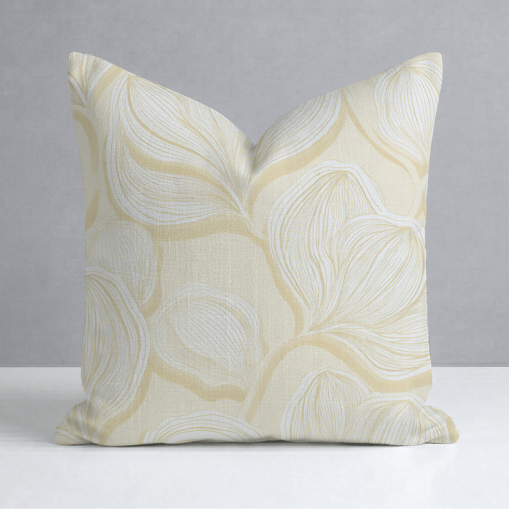 Polaroid Glow Throw Pillow - Lemon Park