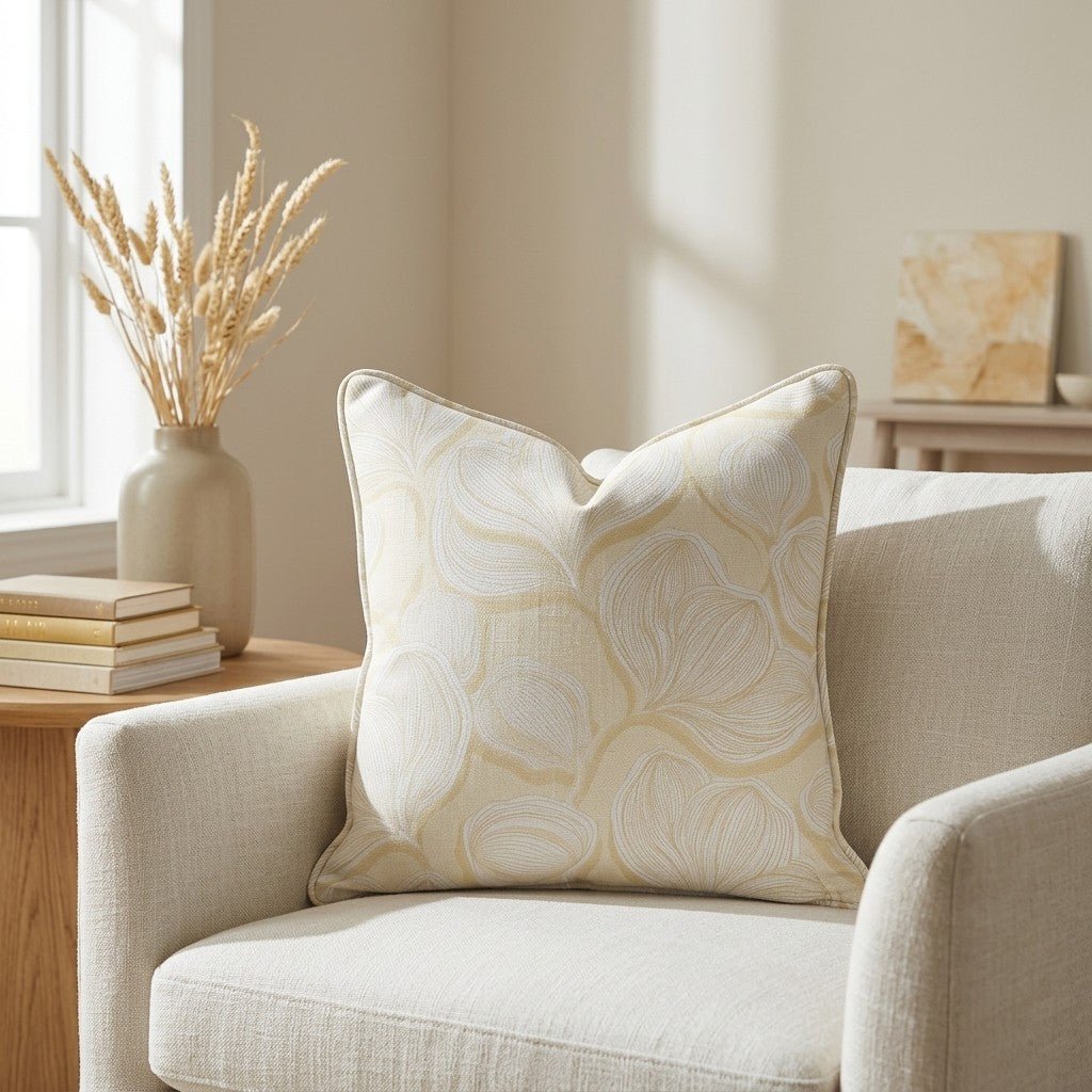 Polaroid Glow Throw Pillow - Lemon Park