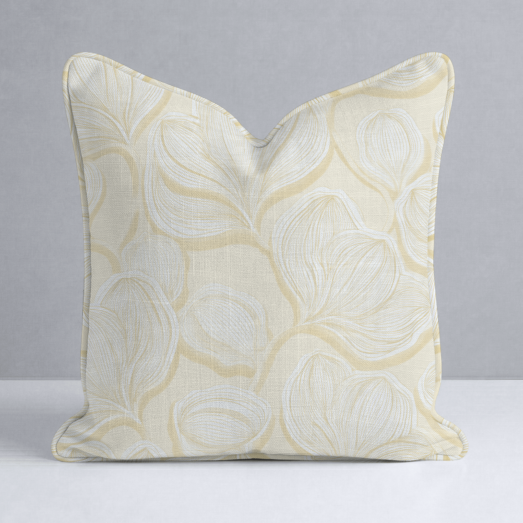 Polaroid Glow Throw Pillow - Lemon Park
