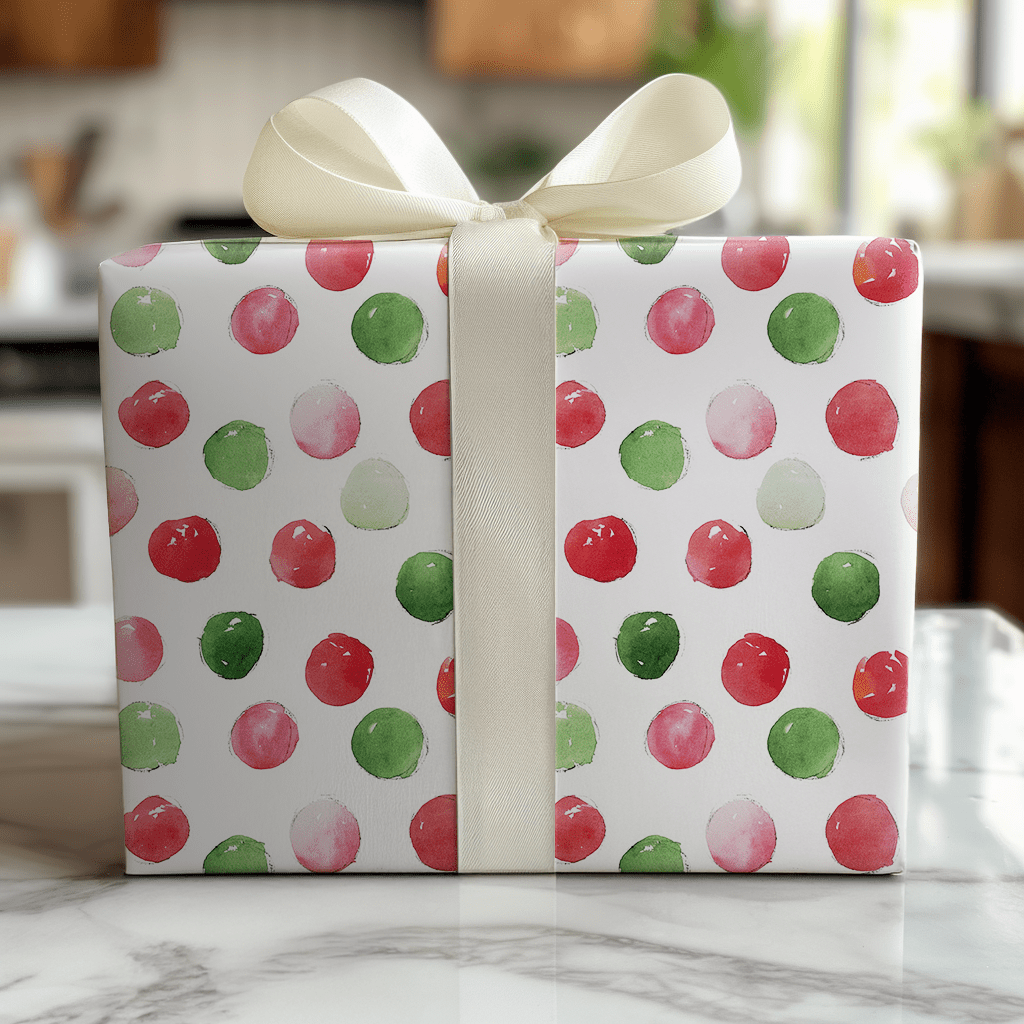 Polly Dot - Wrapping Paper - Lemon Park