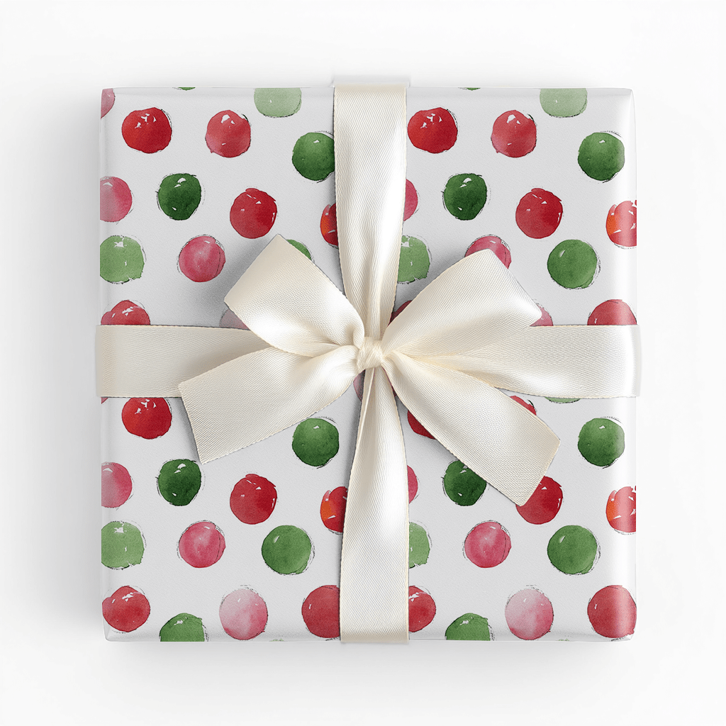 Polly Dot - Wrapping Paper - Lemon Park