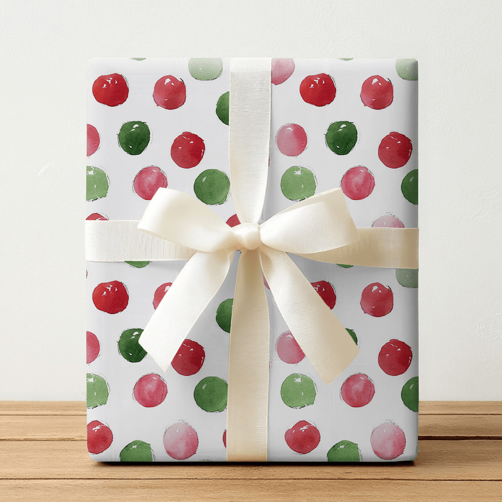 Polly Dot - Wrapping Paper - Lemon Park