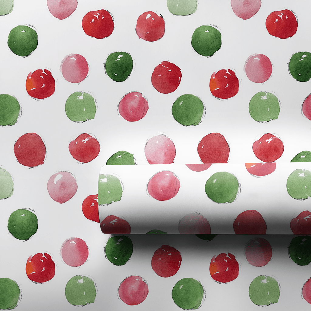 Polly Dot - Wrapping Paper - Lemon Park