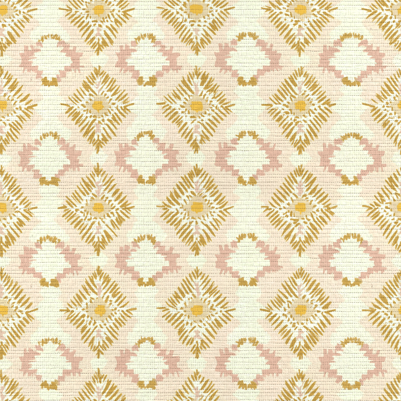 Polly Faux Grasscloth Wallpaper - Lemon Park