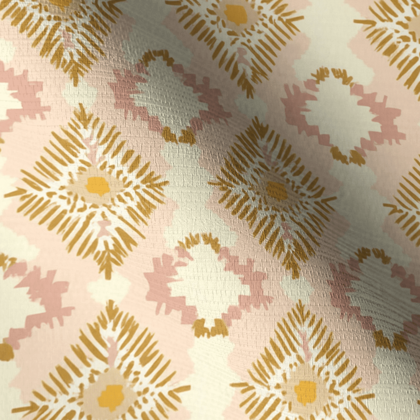 Polly Faux Grasscloth Wallpaper - Lemon Park