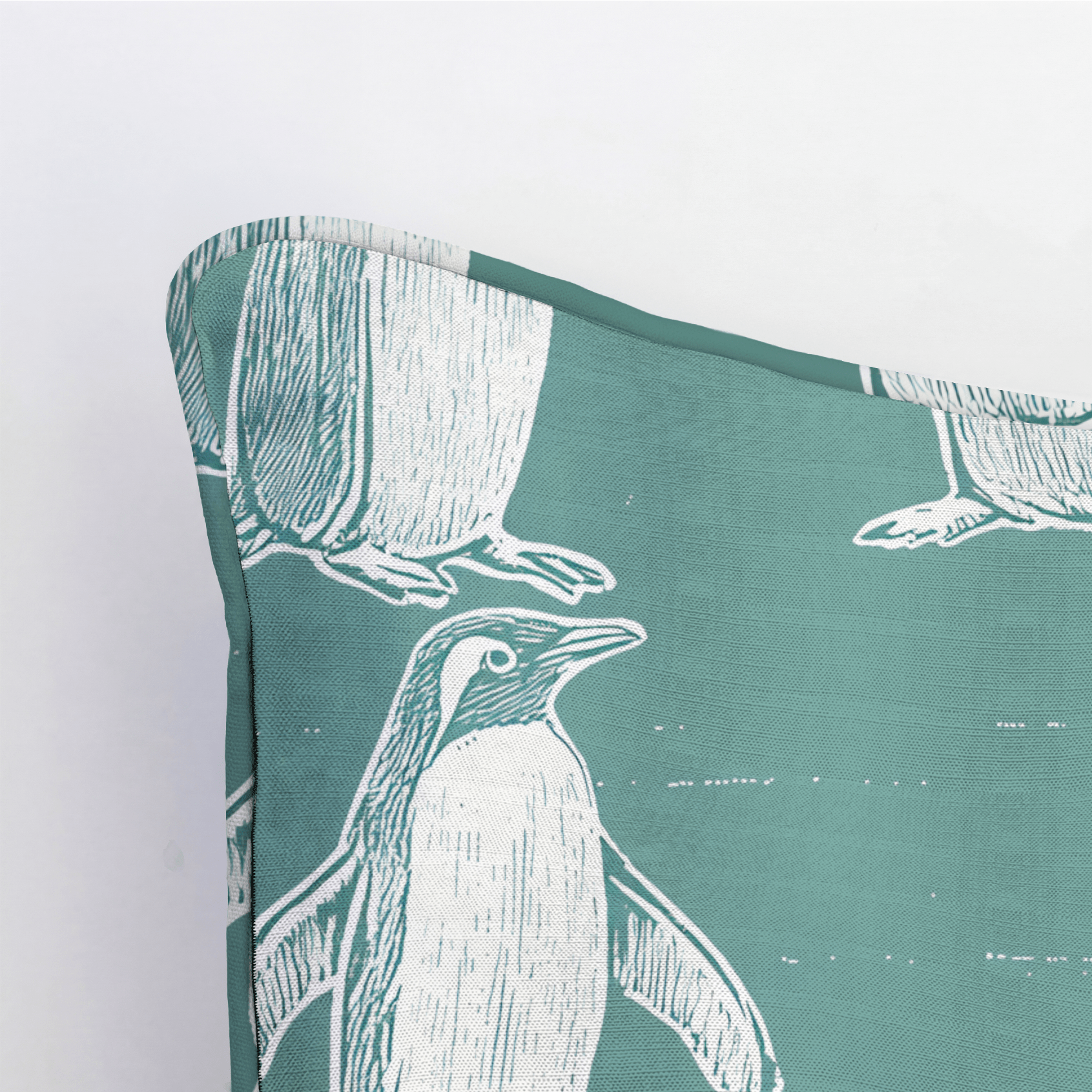 Polly Penguins Throw Pillow - Lemon Park
