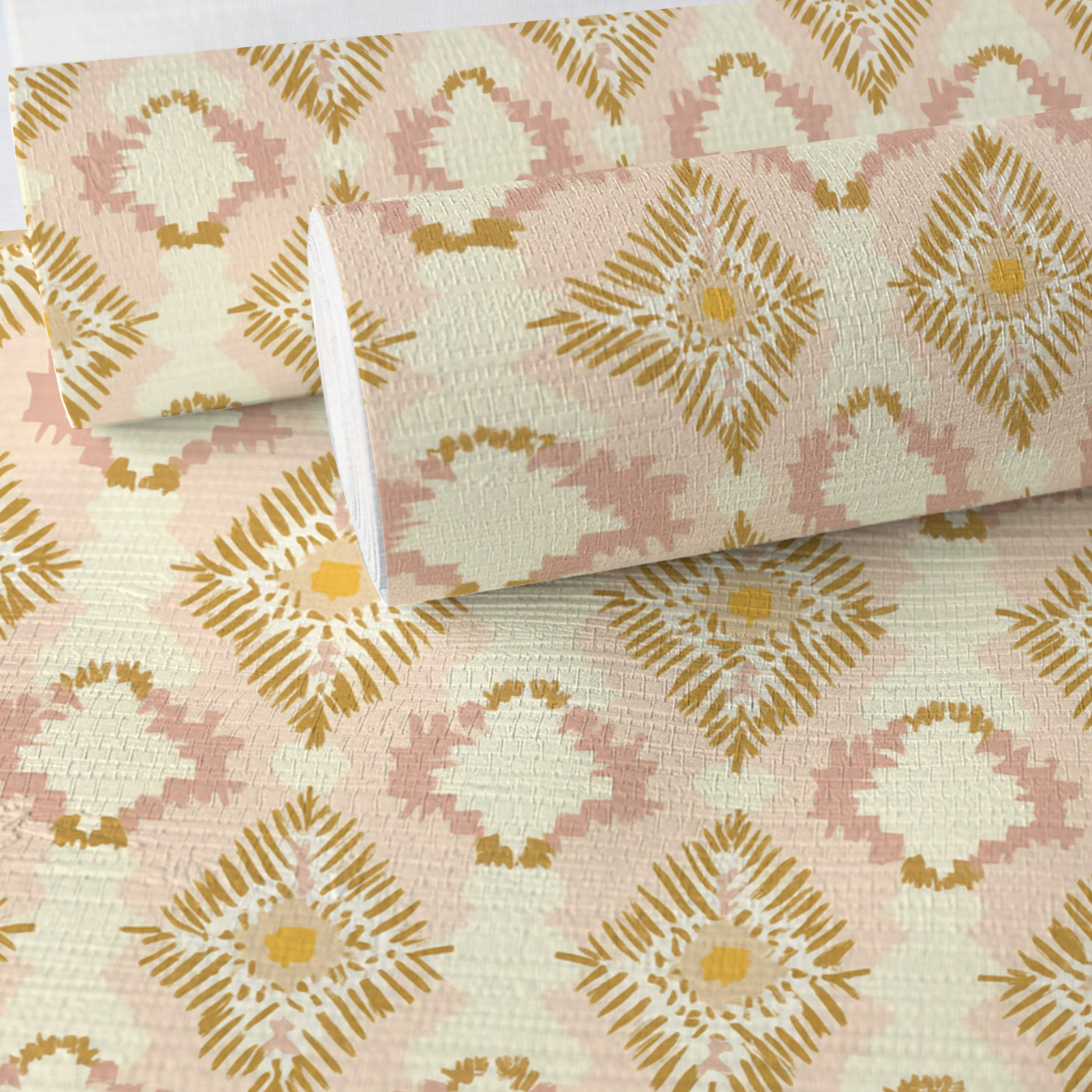 Polly Faux Grasscloth Wallpaper