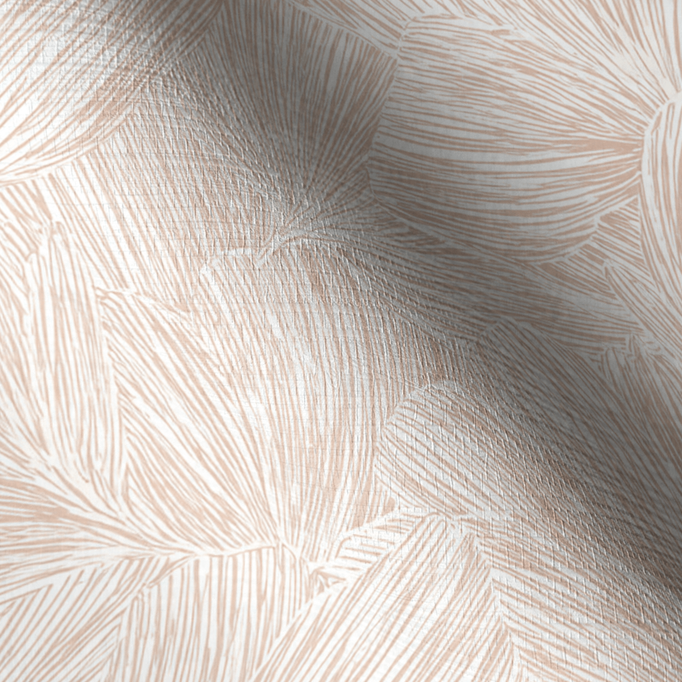 Pop of Pink Faux Grasscloth Wallpaper - Lemon Park