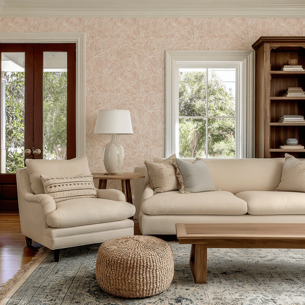 Pop of Pink Wallpaper - Lemon Park