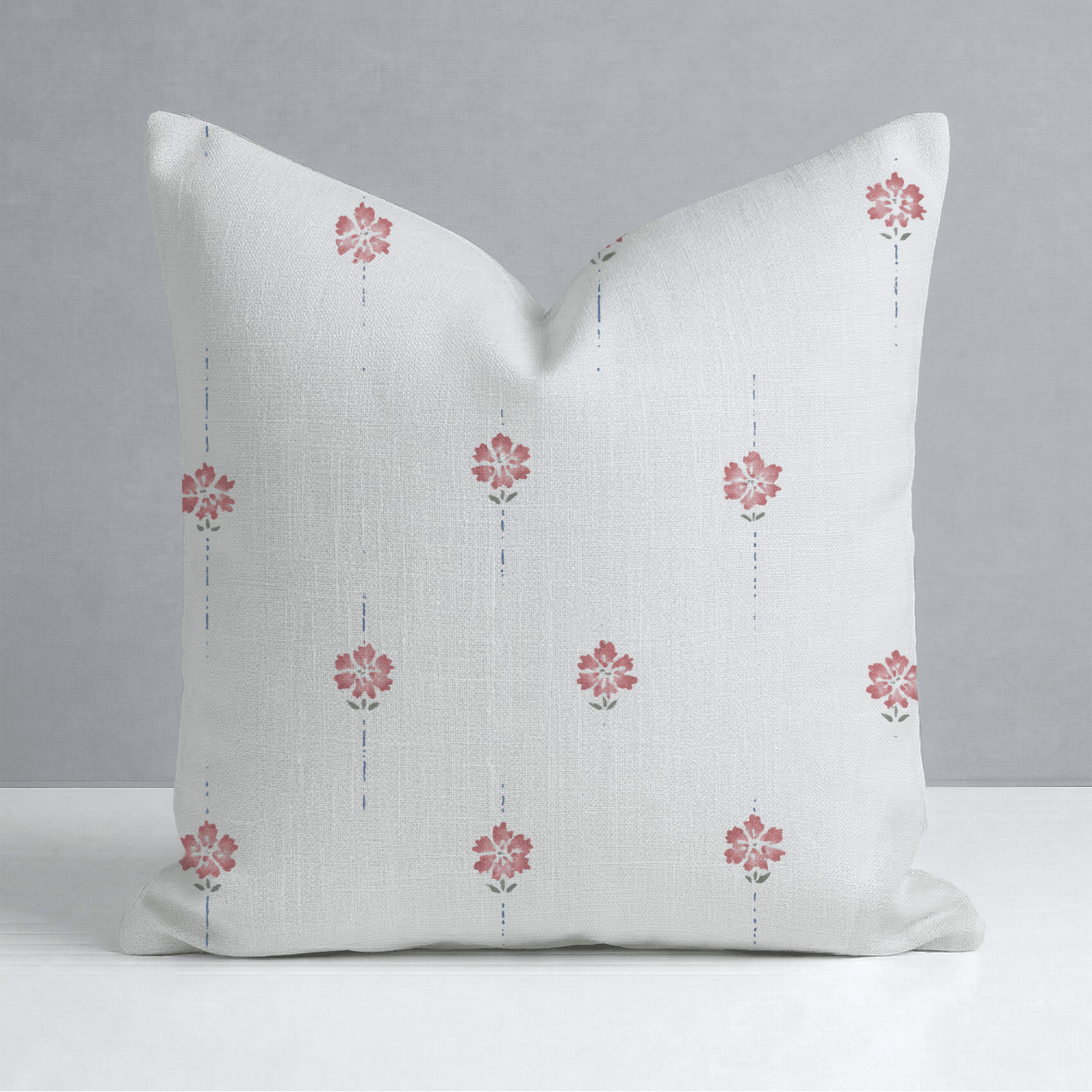 Poppy Dots Throw Pillow - Lemon Park