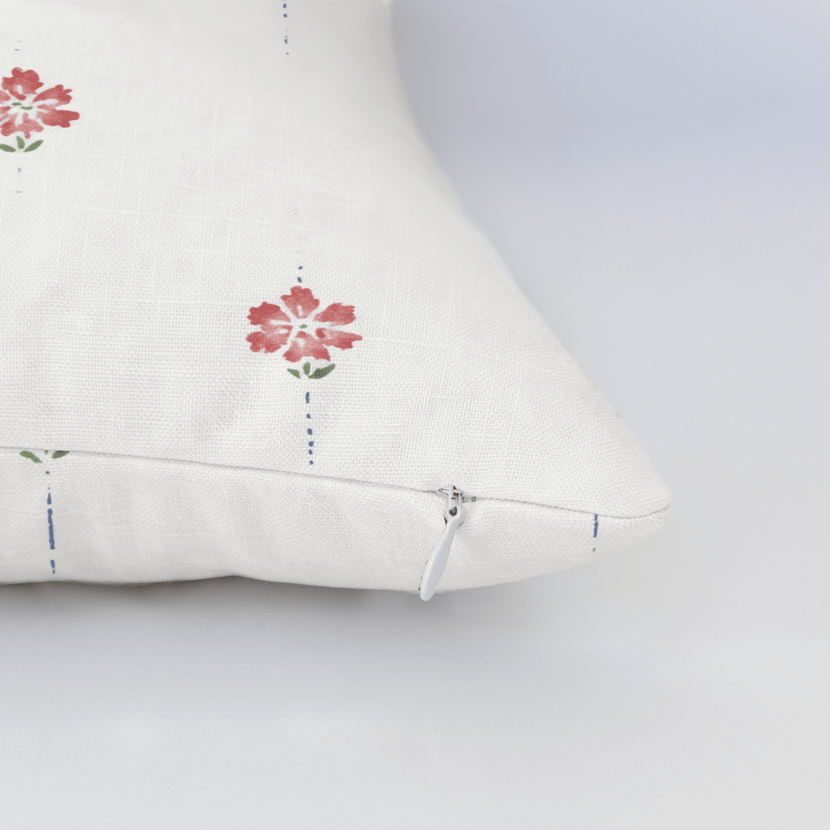Poppy Dots Throw Pillow - Lemon Park