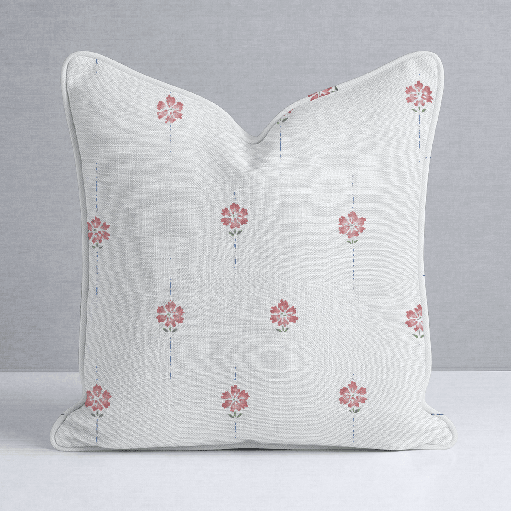 Poppy Dots Throw Pillow - Lemon Park