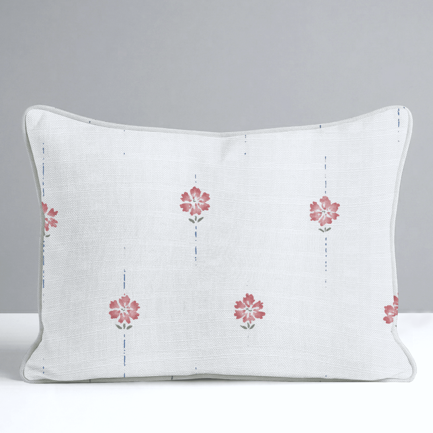 Poppy Dots Throw Pillow - Lemon Park
