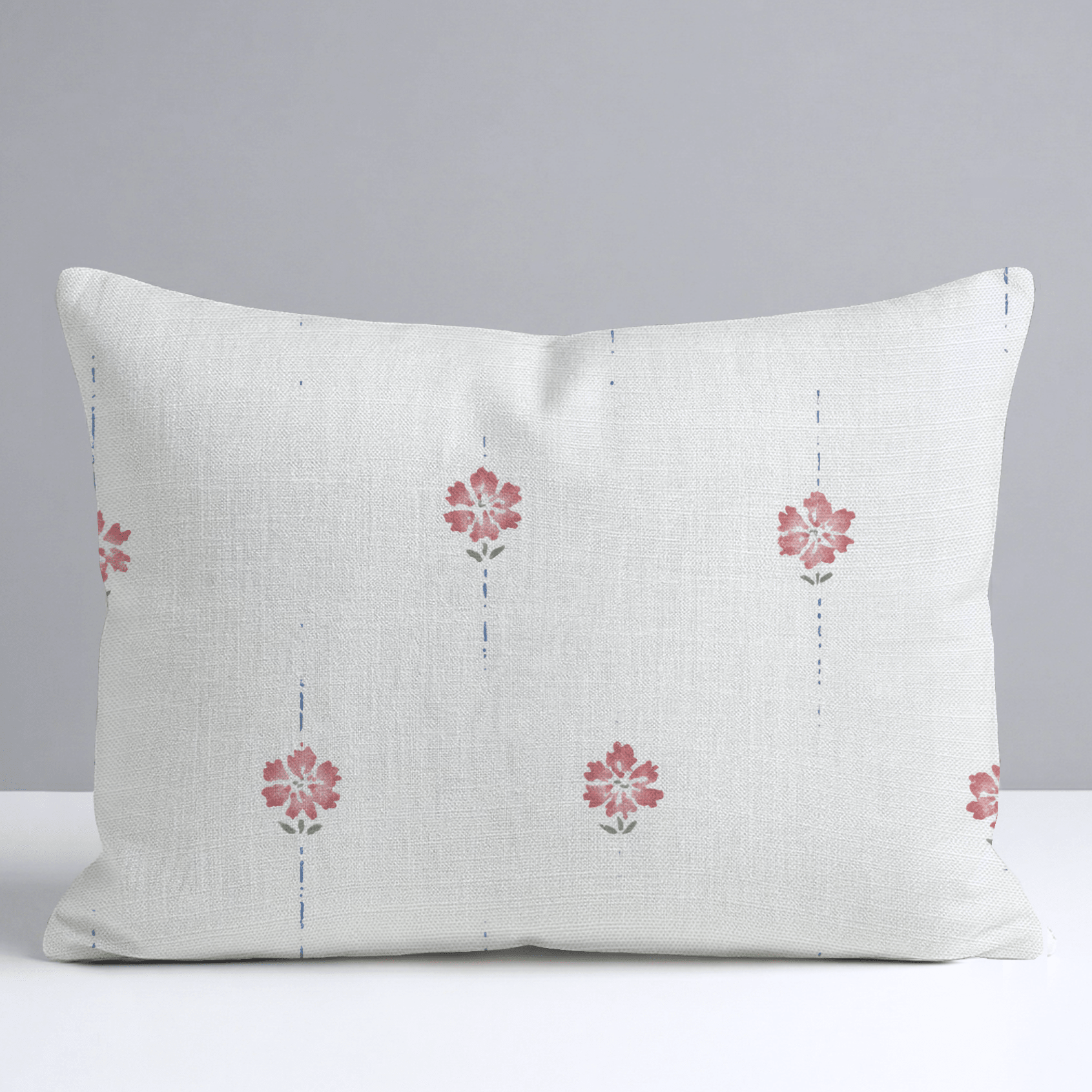 Poppy Dots Throw Pillow - Lemon Park