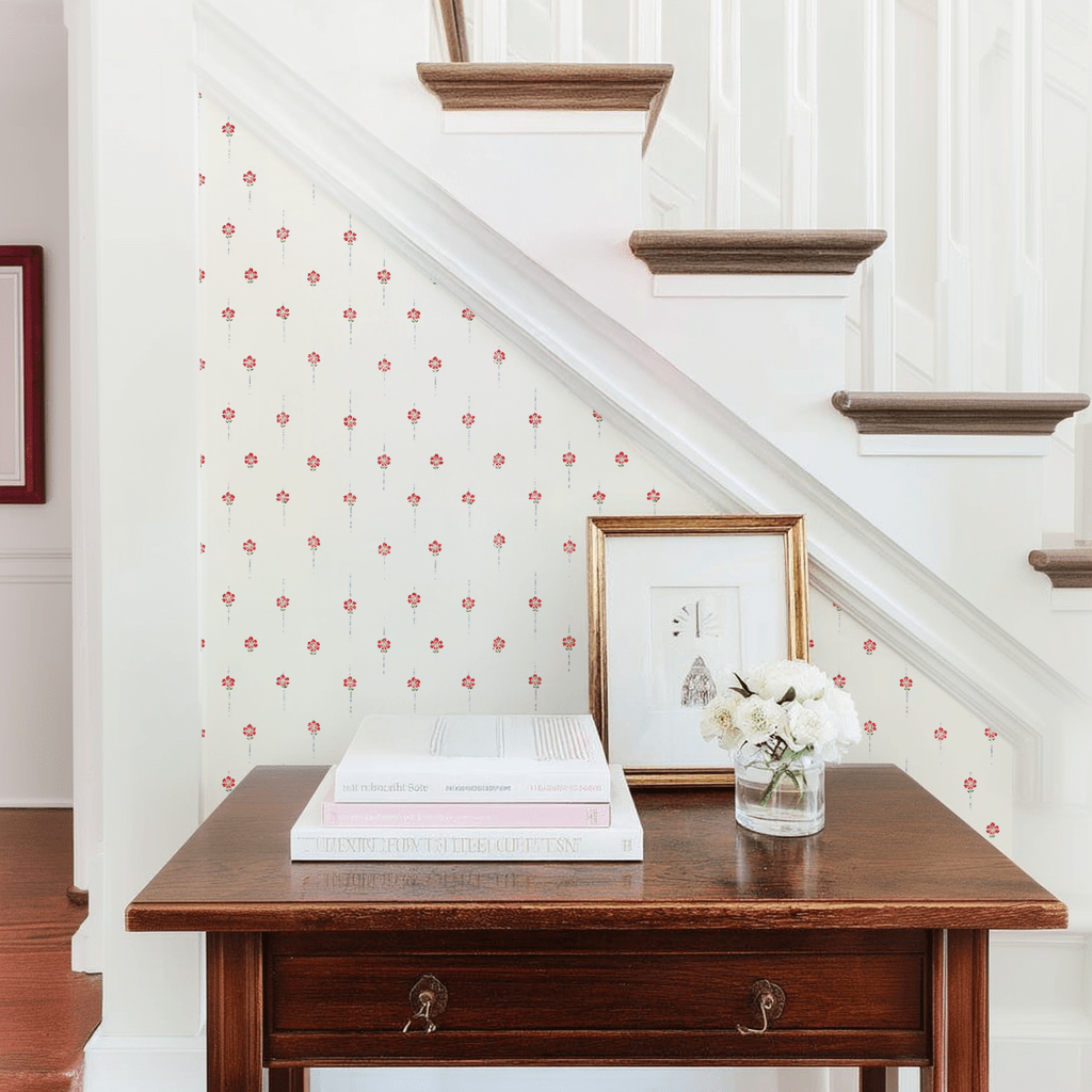 Poppy Dots Wallpaper - Lemon Park