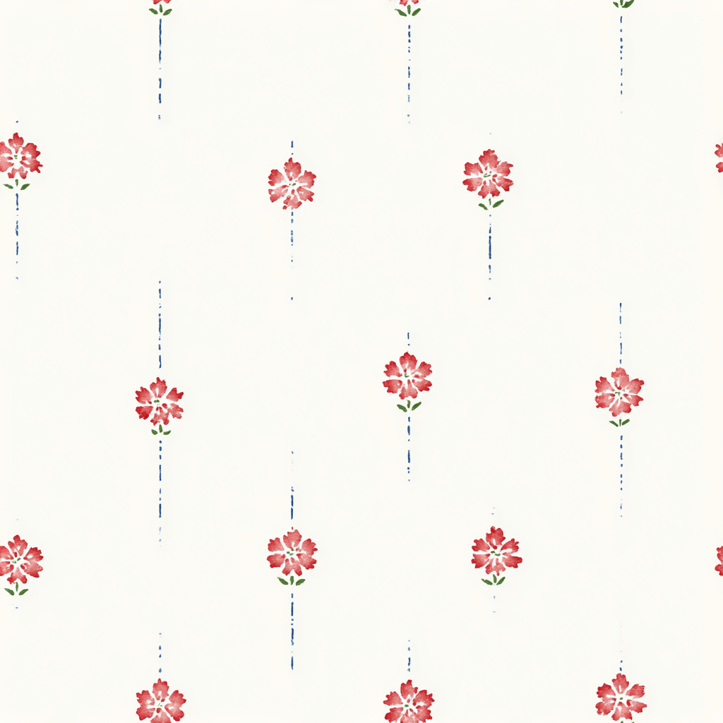 Poppy Dots Wallpaper - Lemon Park