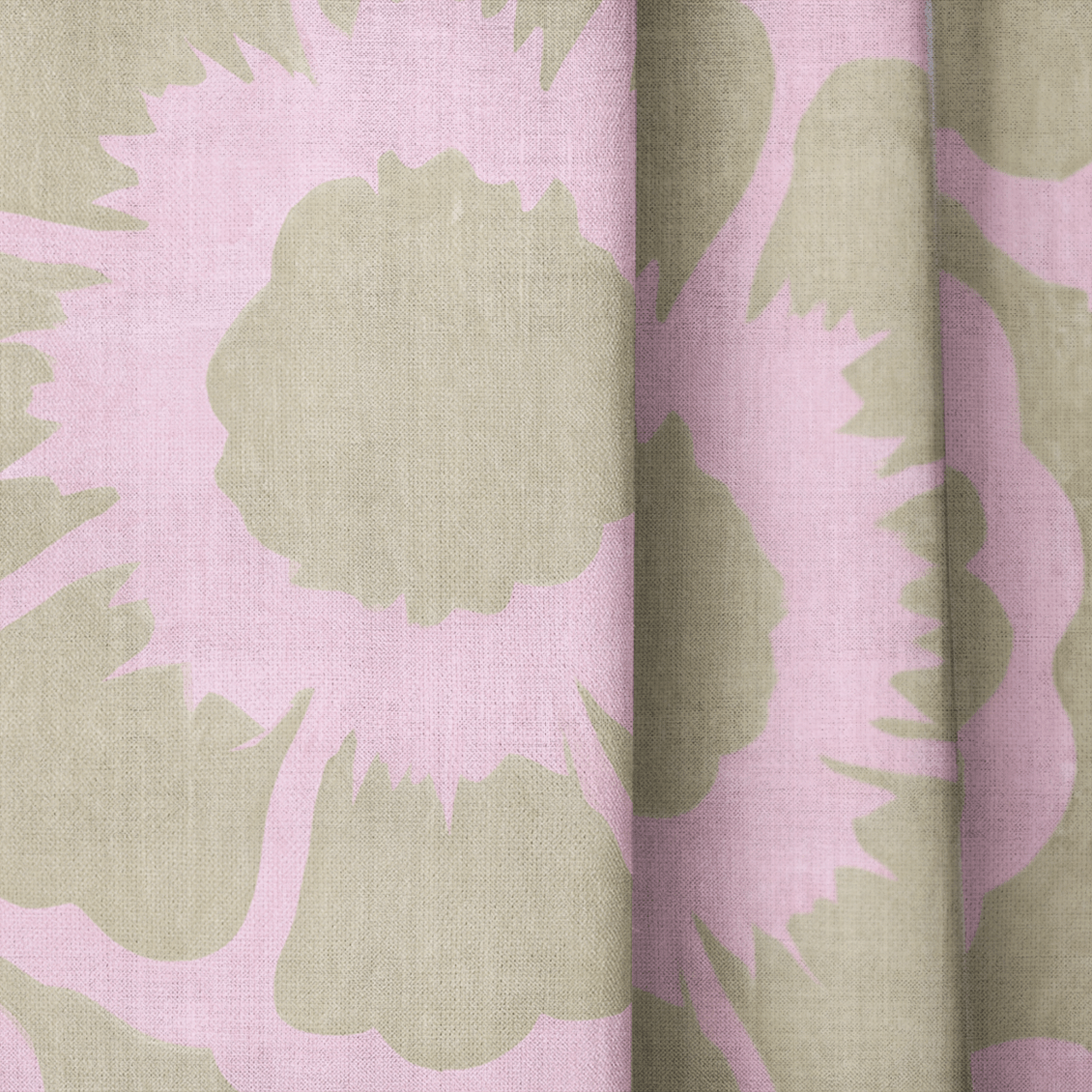 Poppy Parlor - Drapery - Lemon Park