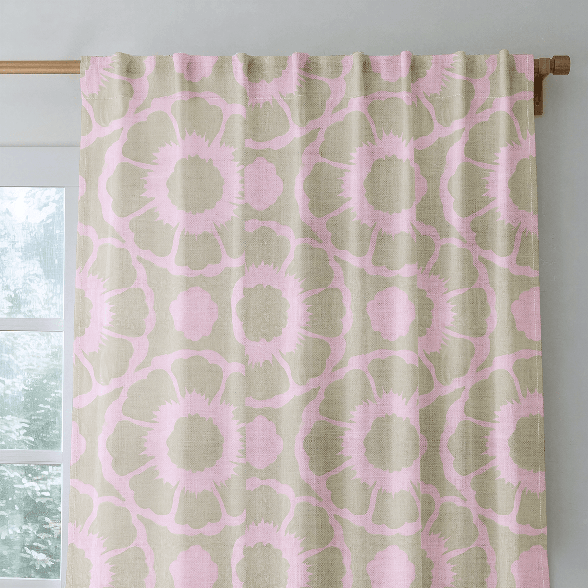 Poppy Parlor - Drapery - Lemon Park