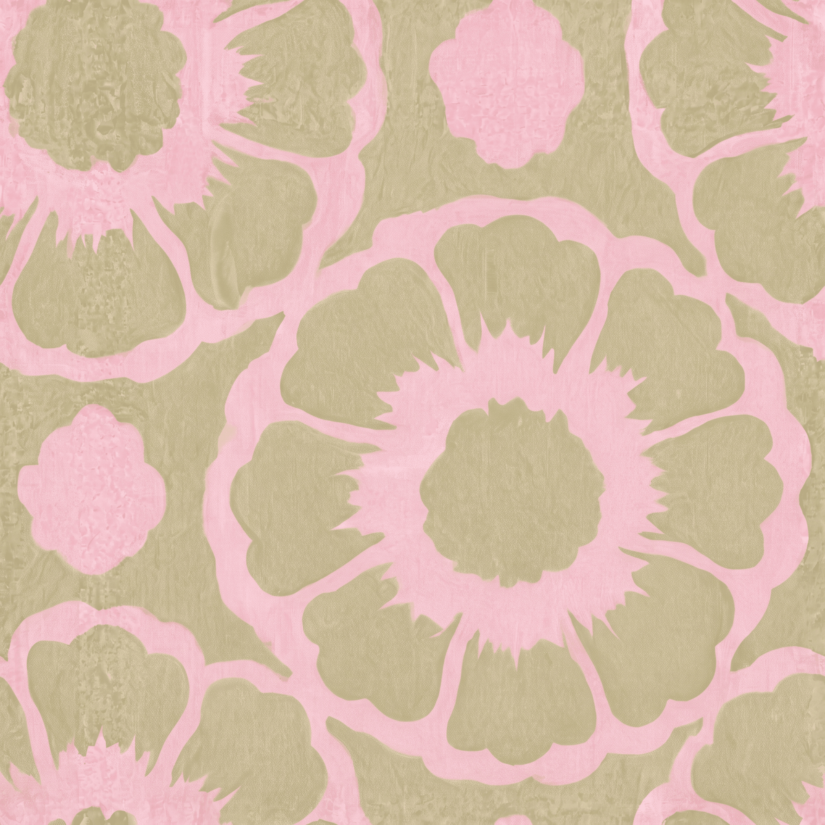 Poppy Parlor Wallpaper - Lemon Park