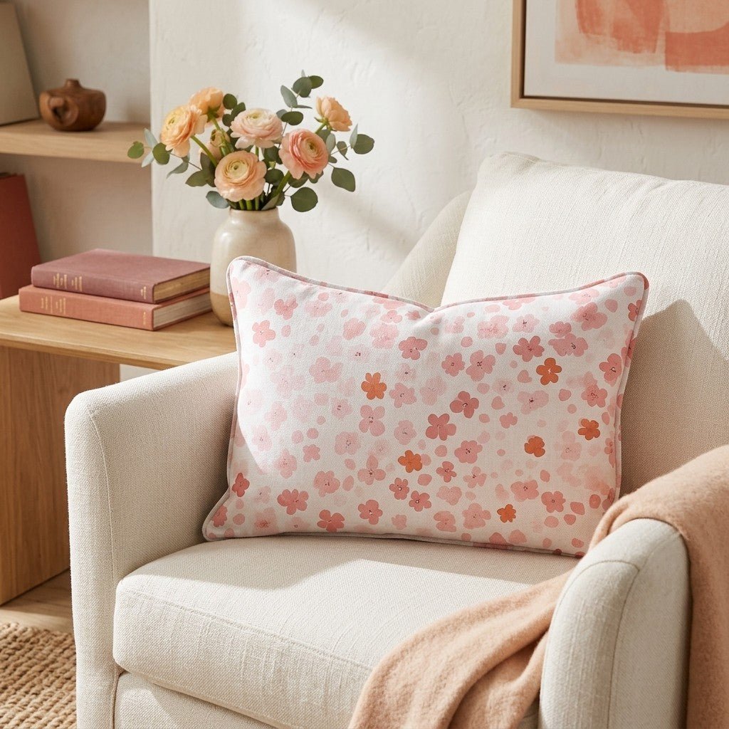 Poppy Throw Pillow - Lemon Park