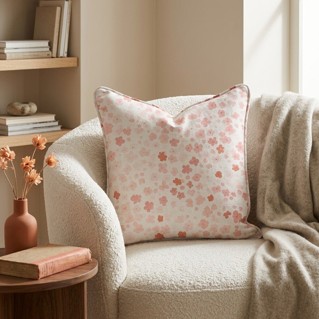 Poppy Throw Pillow - Lemon Park