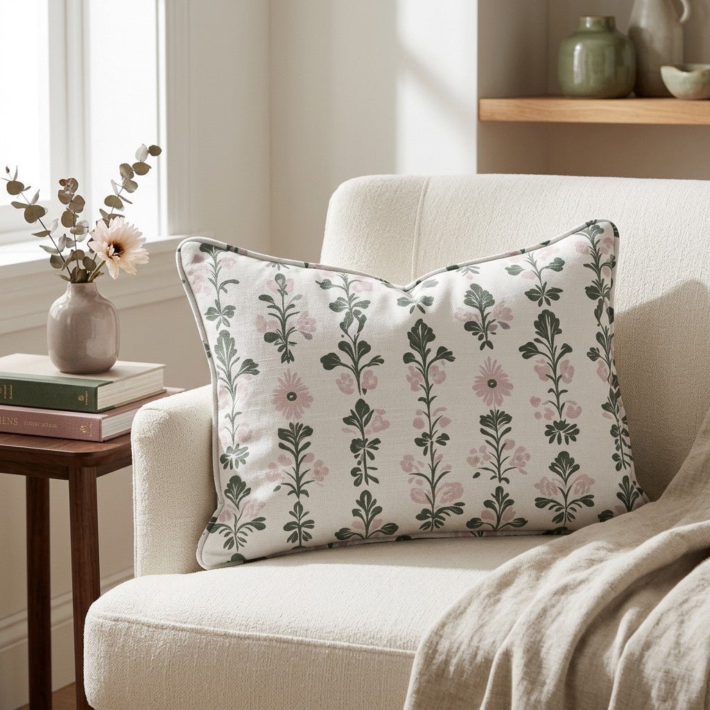 Porch Swing Throw Pillow - Lemon Park