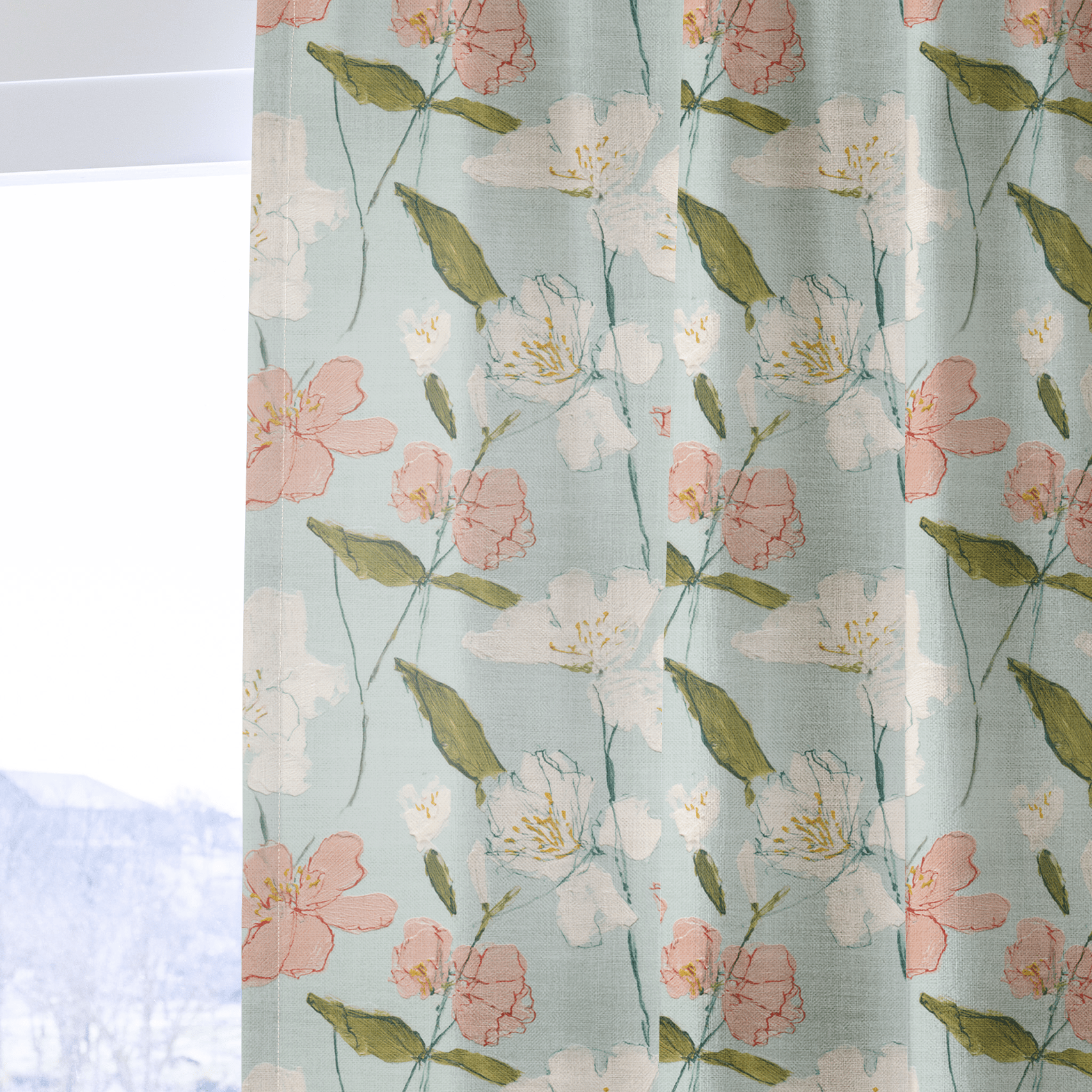 Posy - Drapery - Lemon Park