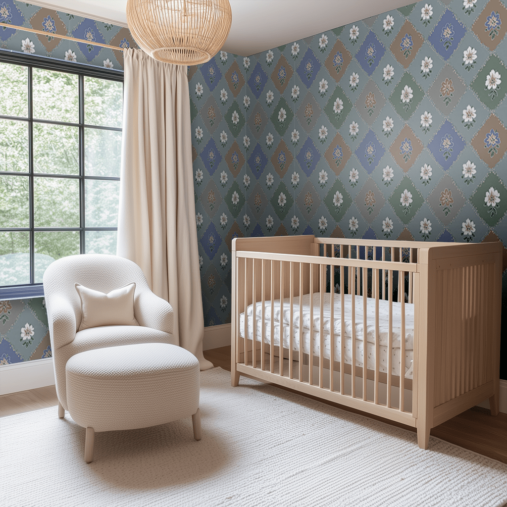 Posy Patch Wallpaper - Lemon Park