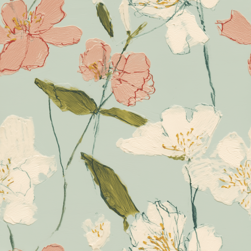 Posy Wallpaper - Lemon Park