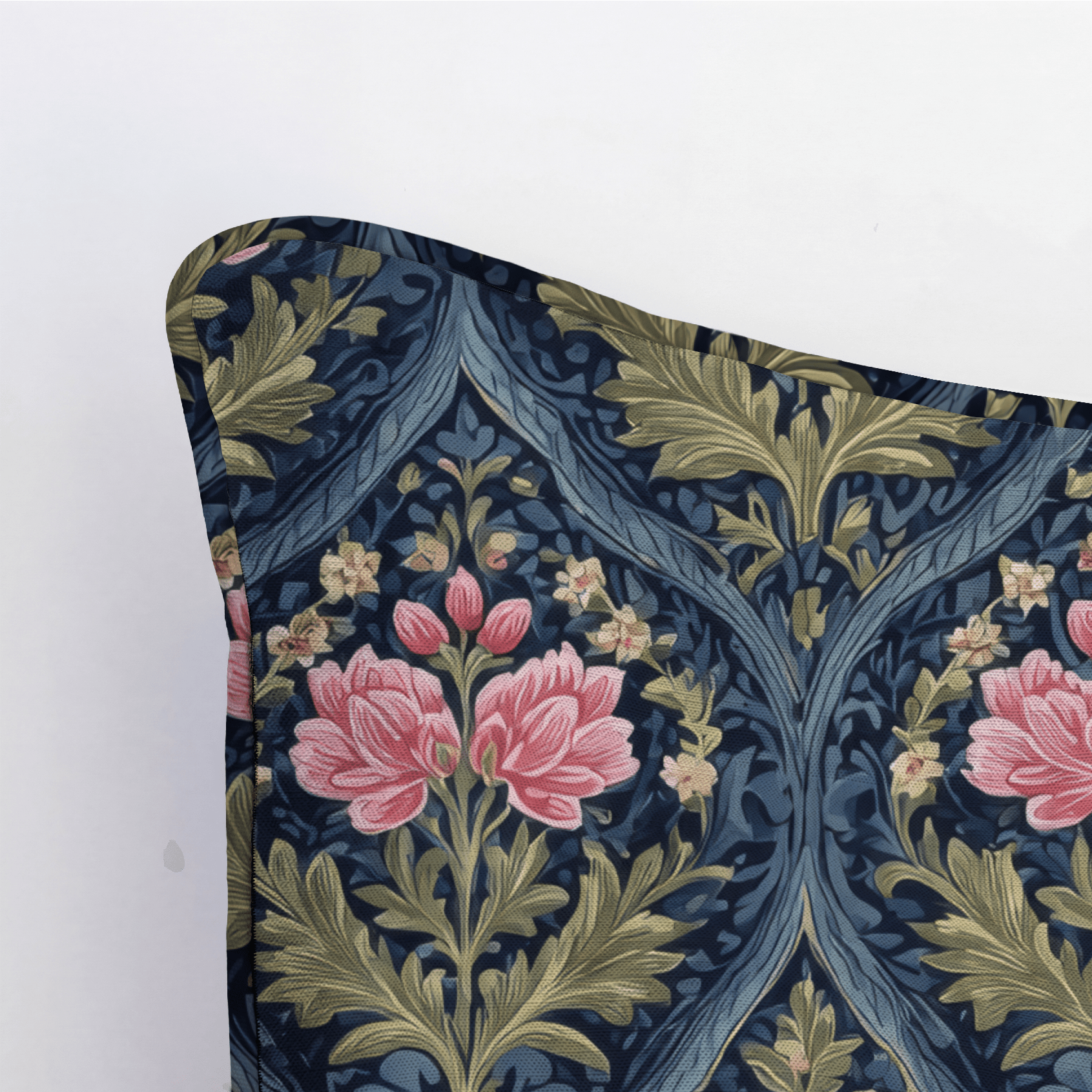 Prairie Poppy Throw Pillow - Lemon Park