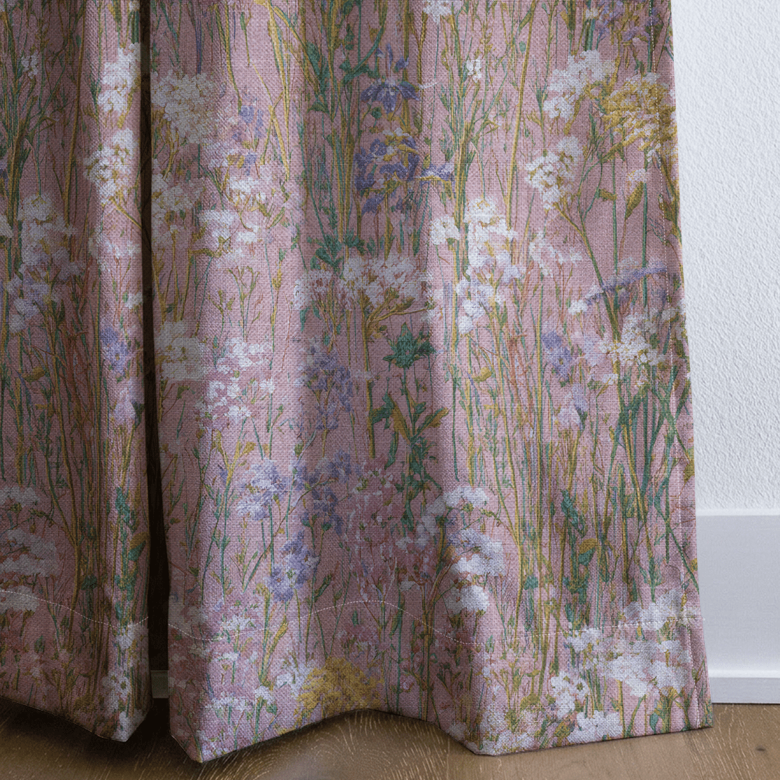 Pressed Florals - Drapery - Lemon Park