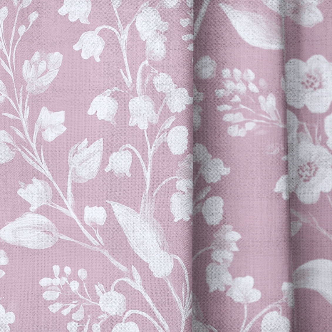 Pressed Petals - Drapery - Lemon Park