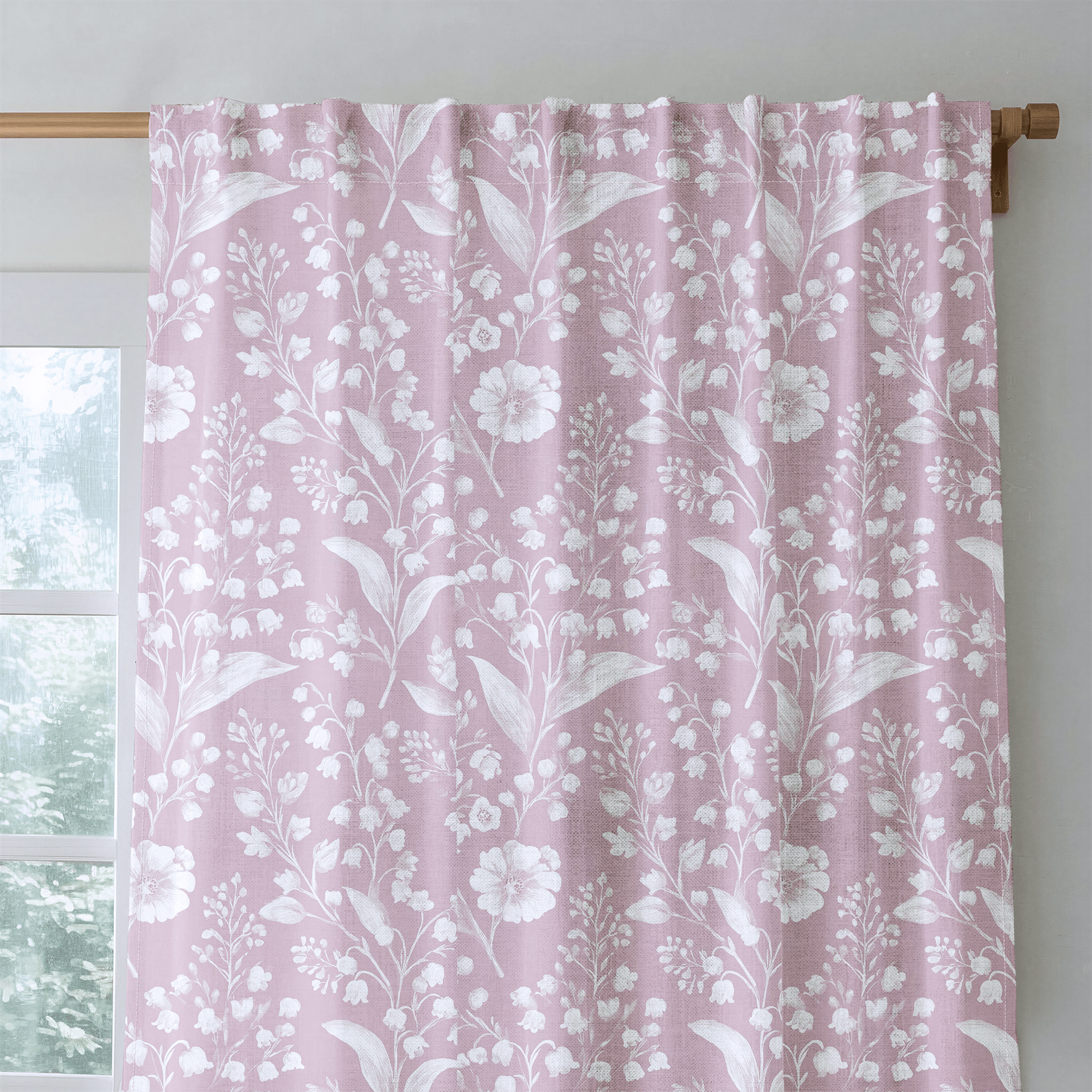 Pressed Petals - Drapery - Lemon Park