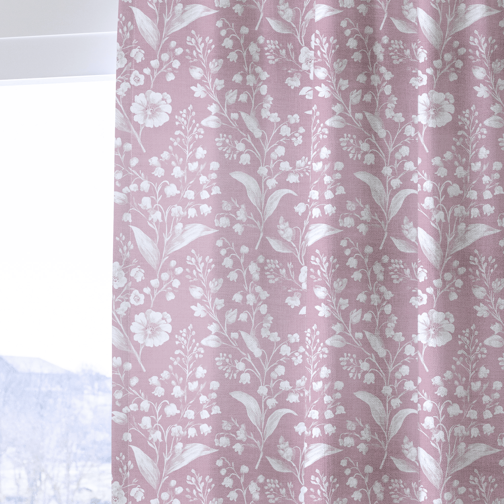Pressed Petals - Drapery - Lemon Park