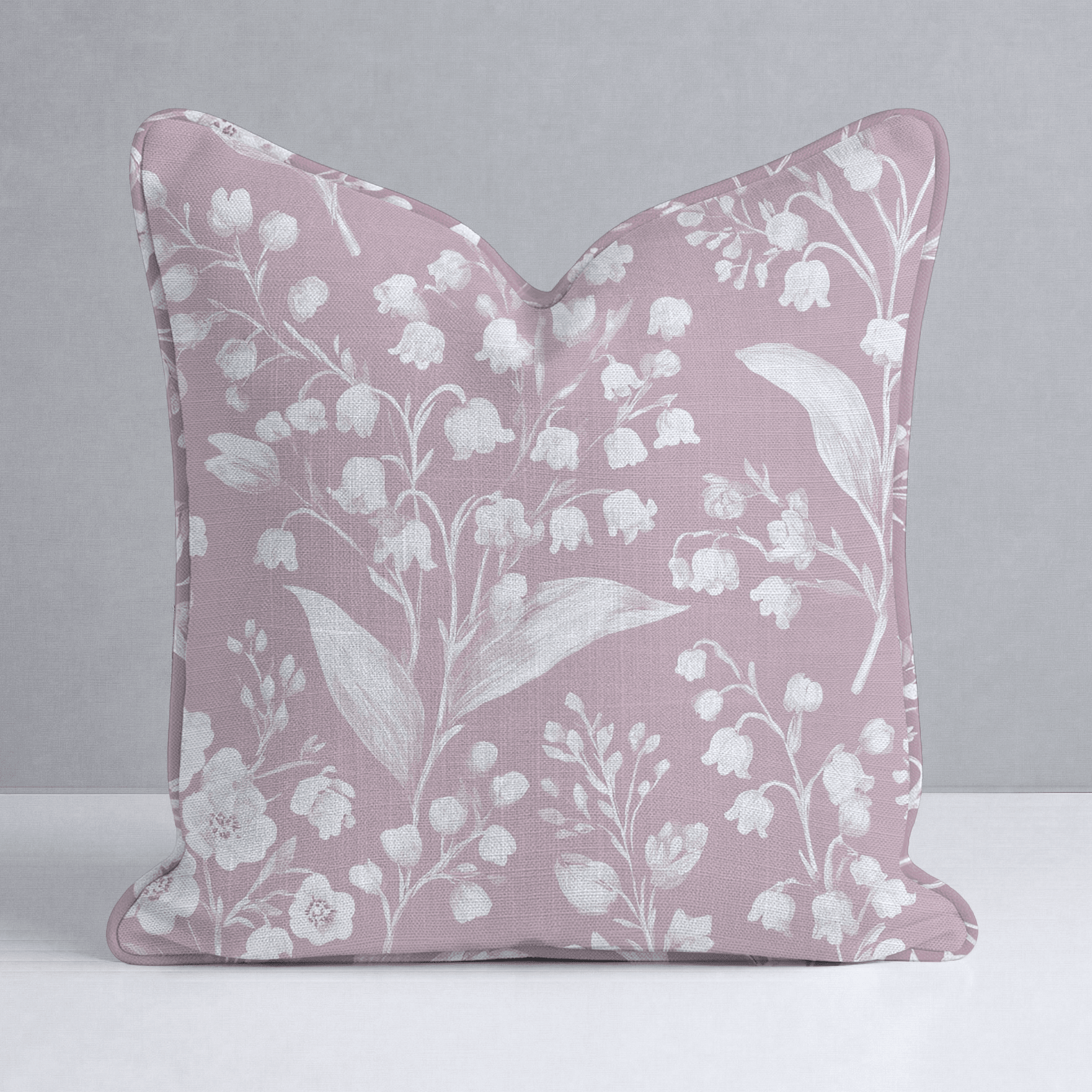 Pressed Petals Throw Pillow - Lemon Park