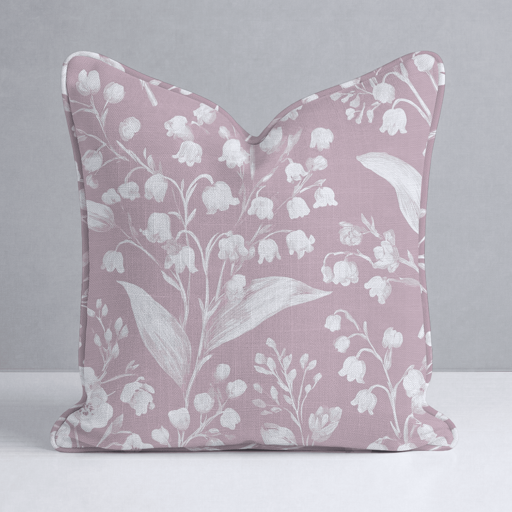 Pressed Petals Throw Pillow - Lemon Park