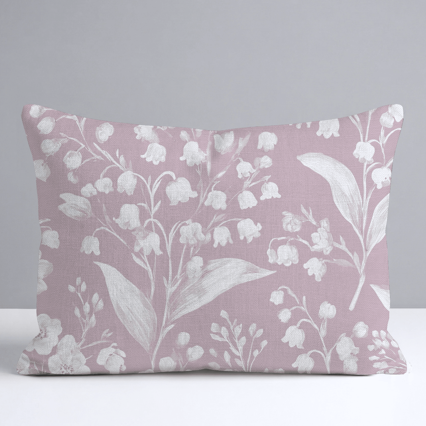 Pressed Petals Throw Pillow - Lemon Park