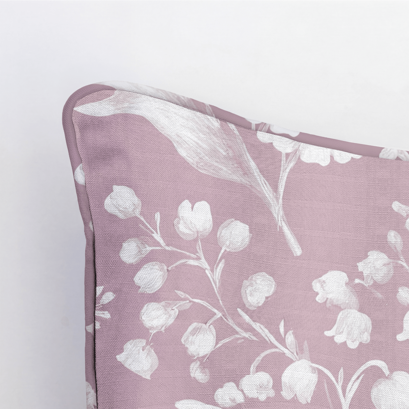 Pressed Petals Throw Pillow - Lemon Park