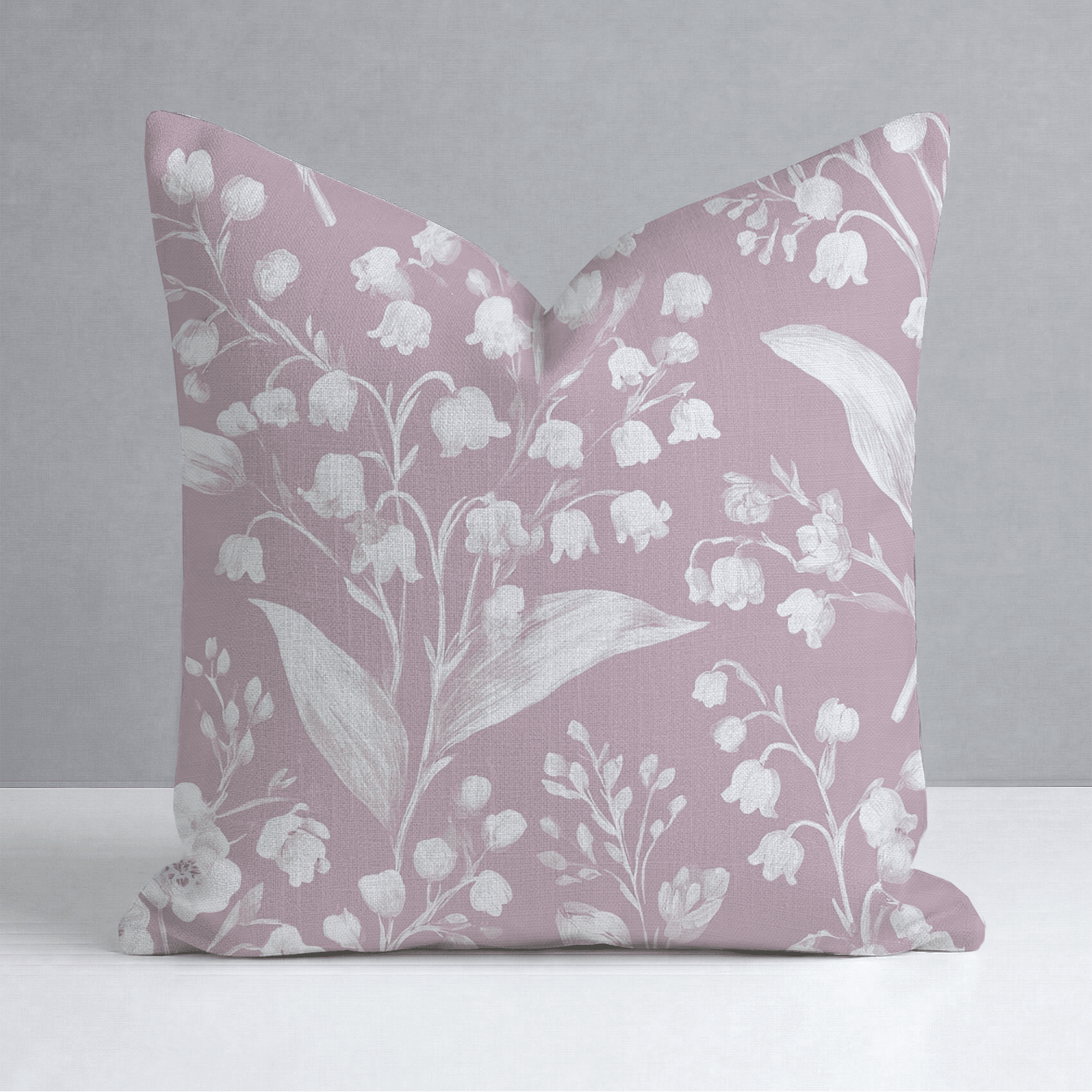 Pressed Petals Throw Pillow - Lemon Park