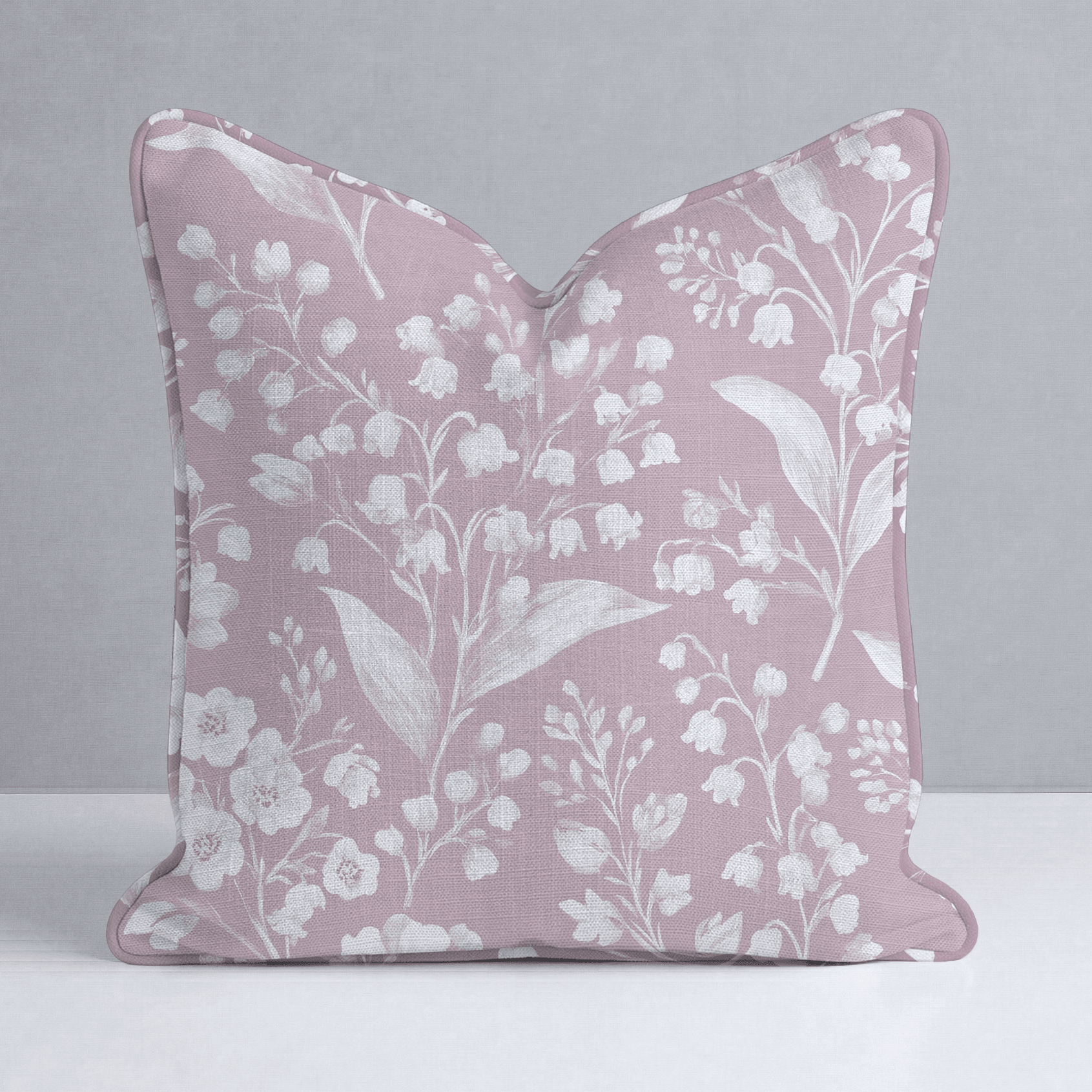 Pressed Petals Throw Pillow - Lemon Park
