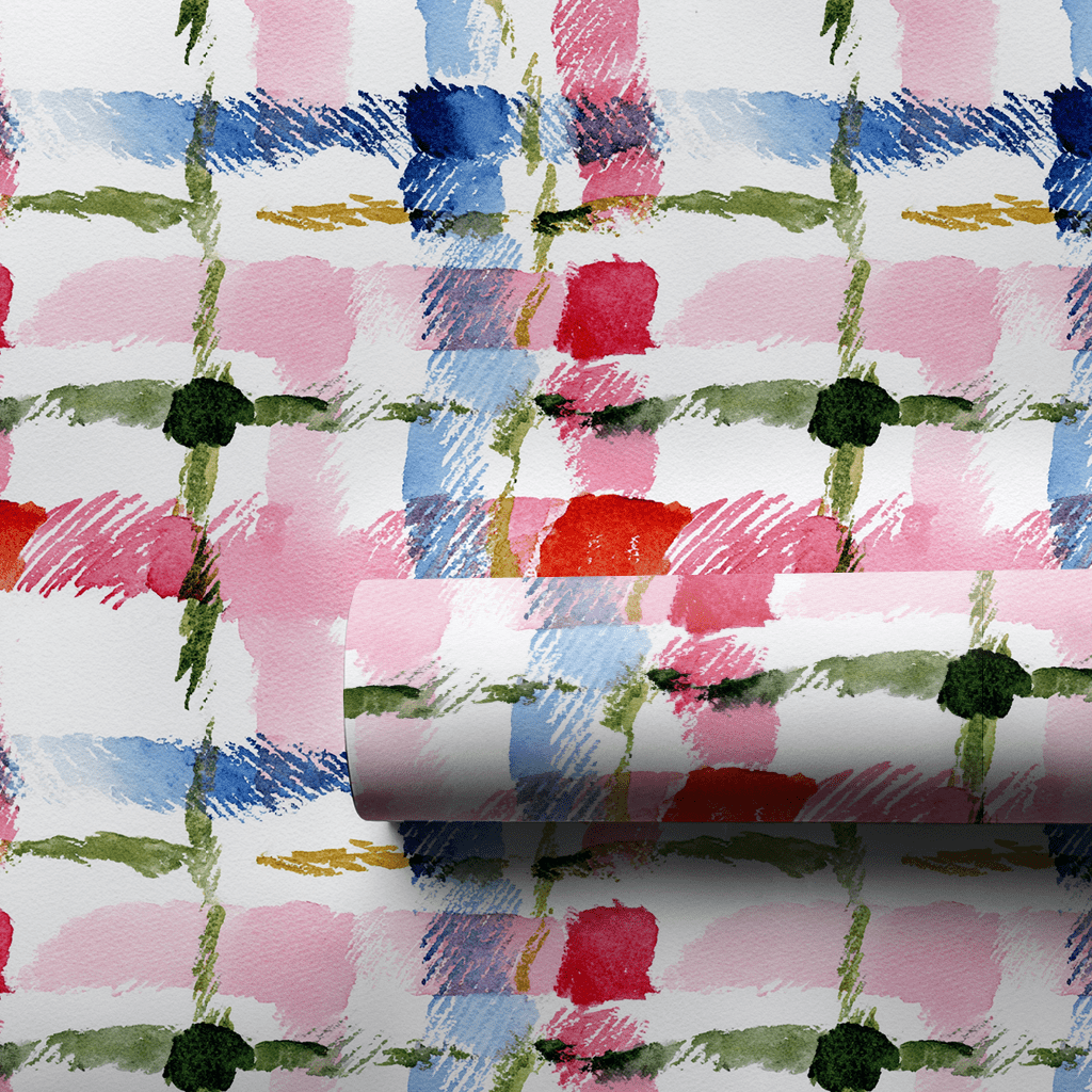 Preston Check - Wrapping Paper - Lemon Park